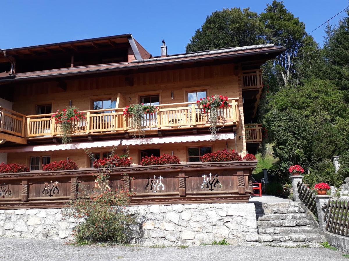 Villa Bauernhof Waldesruh Tannheim Exterior foto